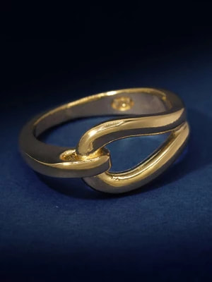 Zdjęcie produktu Rafaella Pozłacany pierścionek "Adara" rozmiar: 58
