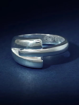 Zdjęcie produktu Rafaella Srebrny pierścionek "Dana" rozmiar: 58