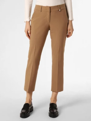 Zdjęcie produktu RAFFAELLO ROSSI Spodnie Kobiety Sztuczne włókno beżowy|brązowy jednolity,