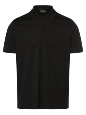 Zdjęcie produktu Ragman Męska koszulka polo Mężczyźni czarny jednolity,