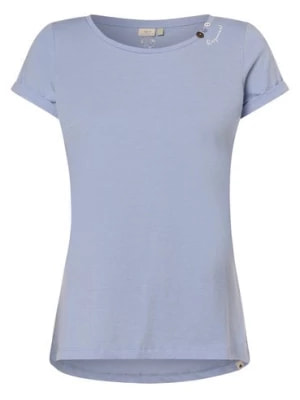 Zdjęcie produktu Ragwear Koszulka damska - Flora A Kobiety Bawełna niebieski jednolity,