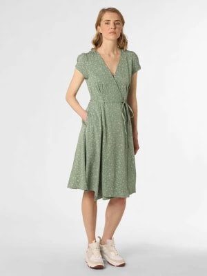 Zdjęcie produktu Ragwear Sukienka damska Kobiety wiskoza zielony wzorzysty,