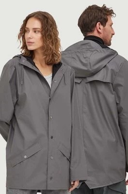 Zdjęcie produktu Rains kurtka przeciwdeszczowa 12010 Jackets kolor szary przejściowa