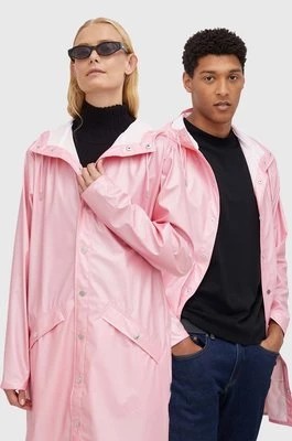 Zdjęcie produktu Rains kurtka przeciwdeszczowa 12020 Long Jacket kolor różowy przejściowa 12020.2-20.Pink.Sk