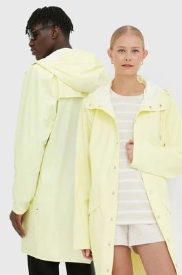 Zdjęcie produktu Rains kurtka przeciwdeszczowa 12020 Long Jacket kolor żółty przejściowa 12020.39-39Straw