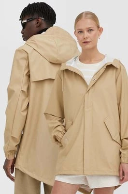 Zdjęcie produktu Rains kurtka przeciwdeszczowa 18010 Fishtail Jacket kolor beżowy przejściowa 18010.24-24Sand