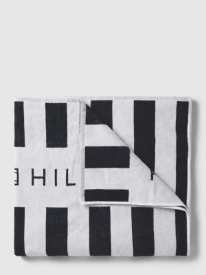 Zdjęcie produktu Ręcznik z bawełny z nadrukiem z logo Tommy Hilfiger