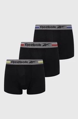 Zdjęcie produktu Reebok bokserki (3-pack) męskie kolor szary