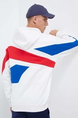 Zdjęcie produktu Reebok Classic bluza męska kolor biały z kapturem wzorzysta