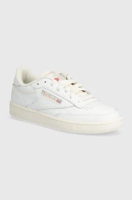 Zdjęcie produktu Reebok Classic sneakersy skórzane Club C 85 kolor biały 100074234