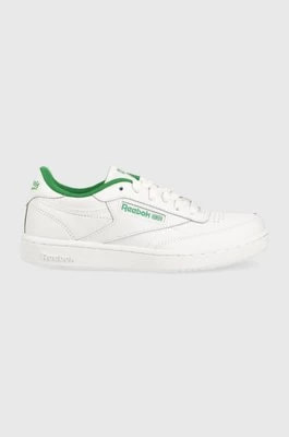 Zdjęcie produktu Reebok Classic sneakersy skórzane dziecięce CLUB C kolor biały