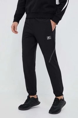 Zdjęcie produktu Reebok Classic spodnie dresowe kolor czarny gładkie