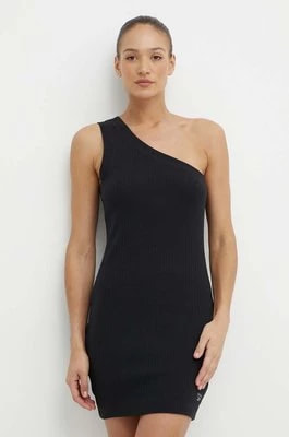 Zdjęcie produktu Reebok Classic sukienka Wardrobe Essentials kolor czarny mini dopasowana 100075528