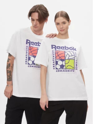 Zdjęcie produktu Reebok T-Shirt Reebok Graphic Series T-Shirt HM6250 Biały Relaxed Fit