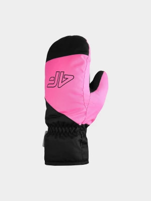 Zdjęcie produktu Rękawice narciarskie Thinsulate dziewczęce - różowe 4F