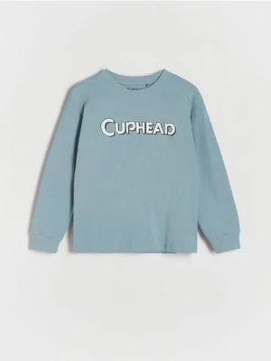 Zdjęcie produktu Reserved - Koszulka longsleeve Cuphead - niebieski