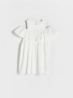 Zdjęcie produktu Reserved - Sukienka typu hiszpanka - złamana biel