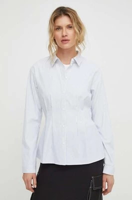 Zdjęcie produktu Résumé koszula damska kolor biały slim z kołnierzykiem klasycznym Resume