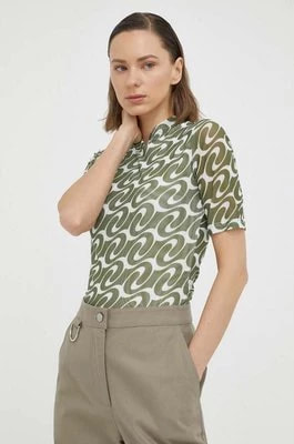 Zdjęcie produktu Résumé t-shirt damski kolor zielony Resume