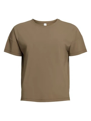 Zdjęcie produktu Rethinkit Koszulka sportowa "Vela" w kolorze khaki rozmiar: M