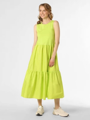 Zdjęcie produktu Rich & Royal Sukienka damska Kobiety Bawełna zielony jednolity,