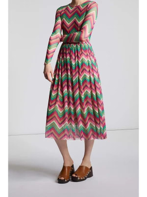 Zdjęcie produktu Rich & Royal Sukienka w kolorze różowo-zielonym rozmiar: M