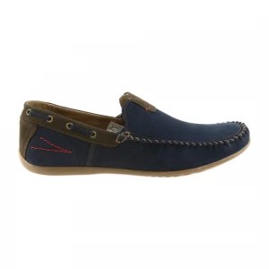 Zdjęcie produktu Riko mokasyny buty męskie blue 781 niebieskie