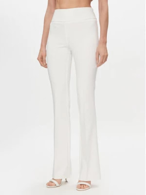 Zdjęcie produktu Rinascimento Spodnie materiałowe CFC0117682003 Biały Flare Fit