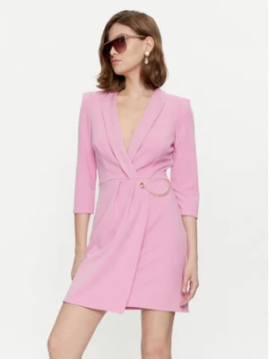 Zdjęcie produktu Rinascimento Sukienka koktajlowa CFC0019381002 Różowy Regular Fit