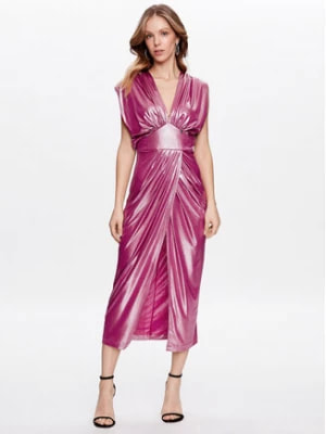 Zdjęcie produktu Rinascimento Sukienka koktajlowa CFC0113001003 Różowy Slim Fit