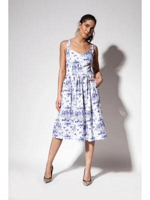 Zdjęcie produktu Risk made in warsaw Sukienka w kolorze biało-niebieskim rozmiar: XXS