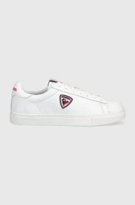 Zdjęcie produktu Rossignol sneakersy kolor biały na płaskim obcasie