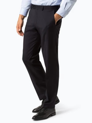 Zdjęcie produktu Roy Robson Męskie spodnie od garnituru modułowego Mężczyźni Modern Fit wełna ze strzyży niebieski jednolity,