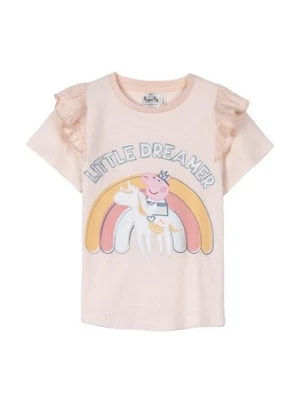 Zdjęcie produktu Różowa koszulka dziewczęca Świnka Peppa