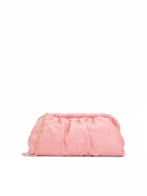 Zdjęcie produktu Różowa torebka pouch bag ze skóry Kazar