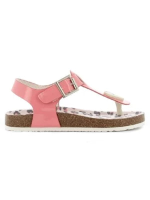 Zdjęcie produktu Różowe sandały dla dziewczynki z klamrą- cętki SPROX