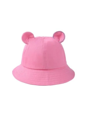 Zdjęcie produktu Różowy kapelusz dziewczęcy z uszkami 48/50 Be Snazzy