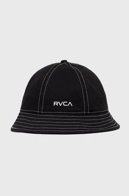 Zdjęcie produktu RVCA kapelusz bawełniany kolor czarny bawełniany