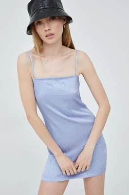 Zdjęcie produktu RVCA sukienka kolor fioletowy mini prosta