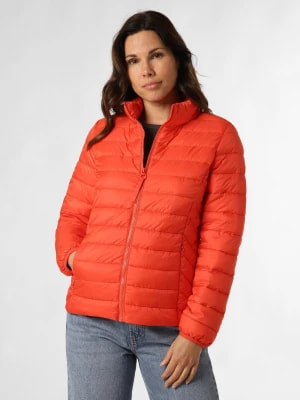 Zdjęcie produktu s.Oliver Damska kurtka pikowana Kobiety pomarańczowy|czerwony jednolity,
