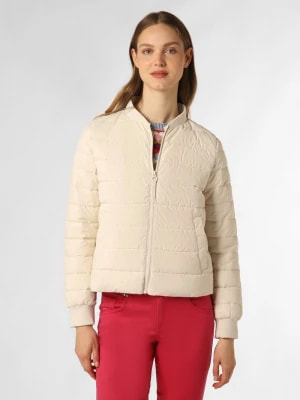 Zdjęcie produktu s.Oliver Damska kurtka pikowana Kobiety Sztuczne włókno biały jednolity,