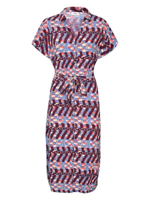 Zdjęcie produktu SAINT TROPEZ Sukienka "Saint Tropez" w kolorze niebiesko-bordowym rozmiar: M