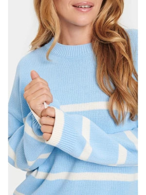 Zdjęcie produktu SAINT TROPEZ Sweter w kolorze błękitnym rozmiar: XL