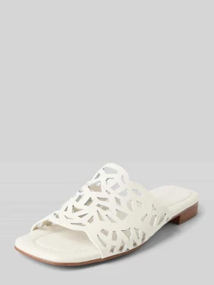 Zdjęcie produktu Sandały skórzane z ażurowym wzorem Marc Cain Bags & Shoes