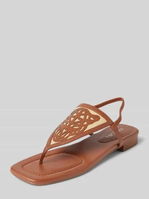 Zdjęcie produktu Sandały skórzane z wąskimi paskami Marc Cain Bags & Shoes