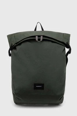 Zdjęcie produktu Sandqvist plecak Alfred kolor zielony duży gładki SQA2285