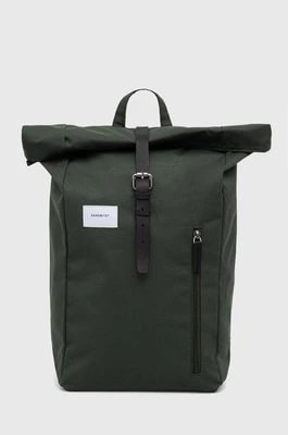 Zdjęcie produktu Sandqvist plecak Dante kolor zielony duży gładki SQA2198