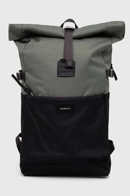 Zdjęcie produktu Sandqvist plecak Ilon kolor zielony duży wzorzysty SQA2163
