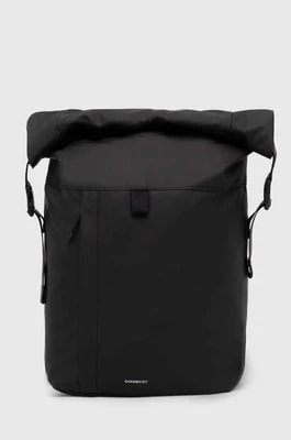 Zdjęcie produktu Sandqvist plecak Konrad kolor czarny duży gładki SQA1605