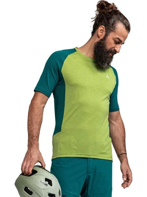 Zdjęcie produktu Schöffel Koszulka kolarska "Auvergne" w kolorze zielonym rozmiar: 48
